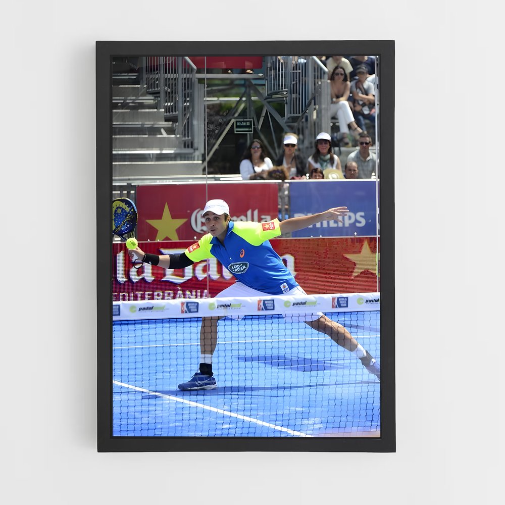 Poster Service au Sommet – affiche Padel (vue 2)